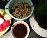 A picture of step 2 of Iraqi style Dolma.
