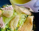 Foto del paso 5 de la receta: SUPREMAS DE 🍗POLLO🍗 FILETEADAS (A LA CREMA DE ESPINACA) 🫕🍗🍽️🍷🫕🍗😋😋👏