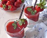 Pas rețetă Panna Cotta cu căpșuni 6 fotografie