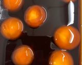 A picture of step 2 of Cured egg yolk.