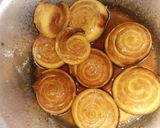A picture of step 9 of Fried pinwheel bread|saganoti #charityrecipe #4weekschallenge.