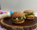 Foto del paso 6 de la receta: Hamburguesa de pollo rebozada