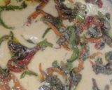 A picture of step 4 of Oven baked moi moi.