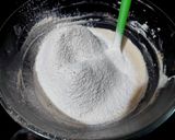 A picture of step 5 of Mawa Milk Cake.