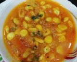 A picture of step 5 of Corn curry.