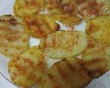 Grilled Aloo slice chaat recipe step 2 photo