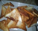 A picture of step 7 of Shahi toast.