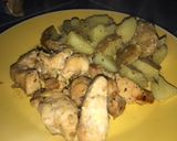 Foto del paso 6 de la receta: Slices de pollo con papa gratinada