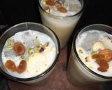 A picture of step 5 of Coconut dry fruit shake with sattu paratha.