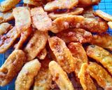 รูปขั้นตอนการทำที่ 16 ของ กล้วยทอด สูตรใส่ถั่วลิสง กรอบ อร่อย