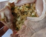 A picture of step 5 of Honey lemon thyme roast chicken.