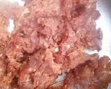 A picture of step 2 of Katlesi #Team contest #Mashed dishes #Mashy patty.