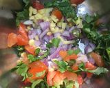 A picture of step 2 of Stuffed Egg Parathas.