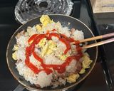 番茄醬蛋炒飯的食譜步驟5照片