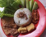 Foto langkah ke 5 dari resep Nasi Liwet Ricecooker Simpel Bangeeet.