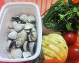 Hình bước làm 1 của món Canh ngao nấu chua