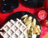 Foto del paso 4 de la receta: Gofrefitburguers con patatas