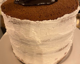 Foto del paso 20 de la receta: Torta de chocolate con crema, frutillas y ganache