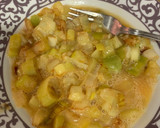 Foto del paso 4 de la receta: Tortilla de puerro y calabacín