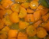 Zabpelyhes csirkemáj, sárgarépa pürével 🥕 recept fázis 3 fotója
