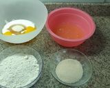 Foto langkah ke 1 dari resep Durian Chiffon Cake.