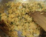 A picture of step 2 of Aloo Paratha.