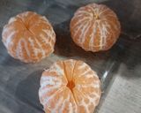 Une image de l'étape 1 de Clémentines rôties au jus d'orange cannelle badiane.