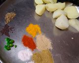 आलू के गुटके(aloo ke gutke recipe in hindi) रेसिपी चरण 1 फोटो