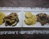Foto del paso 10 de la receta: Hamburguesas de seitán con revuelto de verduras