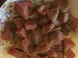 Salteado de cerdo con verduras