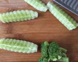 Hình bước làm 1 của món Ăn dặm BLW - ngày 3 - con 6m3d