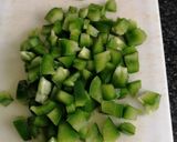 Foto del paso 1 de la receta Fideuá de verduras y gambas