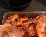 รูปขั้นตอนการทำที่ 1 ของ ข้าวหน้าหมูเกาหลีไข่ออนเซ็น
