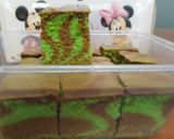 Foto langkah ke 7 dari resep Bolu Zebra.