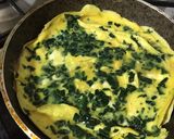 Foto del paso 3 de la receta: Espinaca a la francesa con jamón y queso (tortilla)