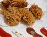 A picture of step 7 of Lachha Chicken Pakora😋💓💓.