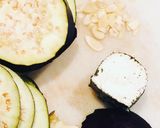 Foto del paso 1 de la receta: Gamberi alla Toscana, e Melanzanna alla formage di capra e mandorle - Langostinos a la Toscana