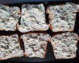 Une image de l'étape 3 de Croque monsieur jambon cru/bleu d'auvergne.