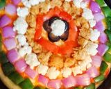 A picture of step 9 of Rainbow Pizza.