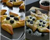 Blueberry Cheesecake Danish Kekinian langkah memasak 9 foto