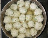 Foto langkah ke 5 dari resep Bakso Ayam Tanpa Tepung.
