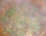 A picture of step 4 of Murgh chany.
