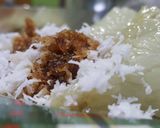 Foto langkah ke 12 dari resep Lupis enak, manis gurih gampang pake presto.