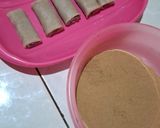 Foto langkah ke 2 dari resep Risoles Cokelat Pisang.
