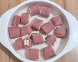 Foto langkah ke 2 dari resep Chicken Cordon Bleu Bites.