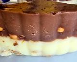 Rakott pudingos - kekszes desszert recept fázis 6 fotója