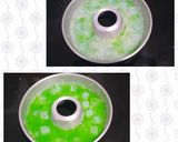 Foto langkah ke 8 dari resep Puding Roti Tawar Nata de Coco.