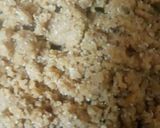A picture of step 4 of Peanut Ladoo.