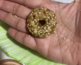 A picture of step 3 of Dates peanuts cookies.