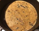 A picture of step 5 of California Farm Ginger Soup with 2024 Nouveau Pinot Noir wine.